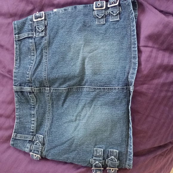 Bongo brand size 7 mini jean skirt - Picture 2 of 4